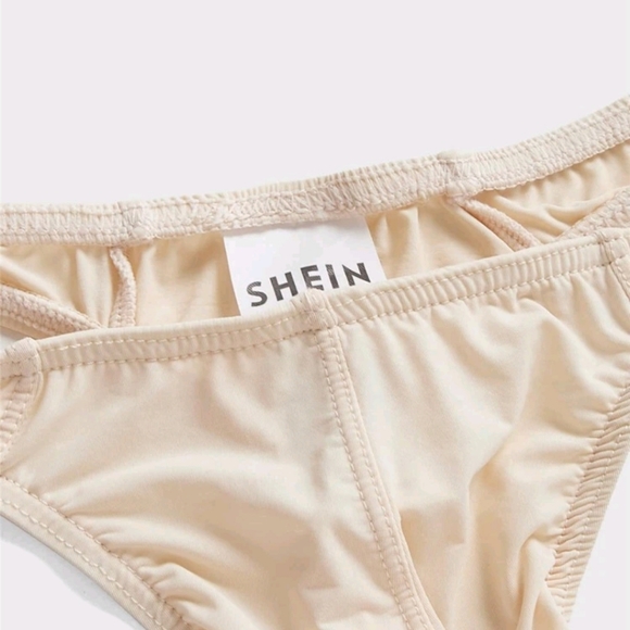 NEW! MENS THONG CREAM COLOR - Picture 3 of 3